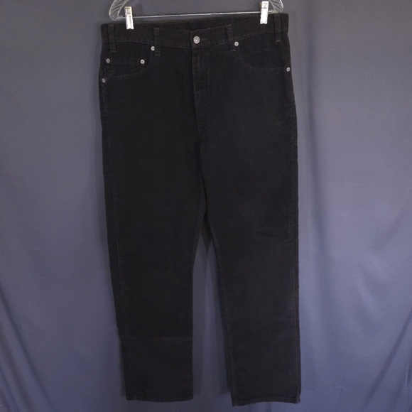 Levi's 505 Corduroy Pants Regular Fit Straight Leg Brown Mens Size 36x32 90s Y2K - Picture 1 of 8